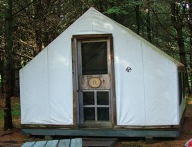 Picture of the cabin tent