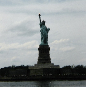 Statue of Liberty from Ferry - 06/89 
